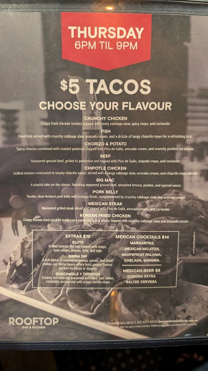 Menu, Armati's Wood-Fired Pizzas