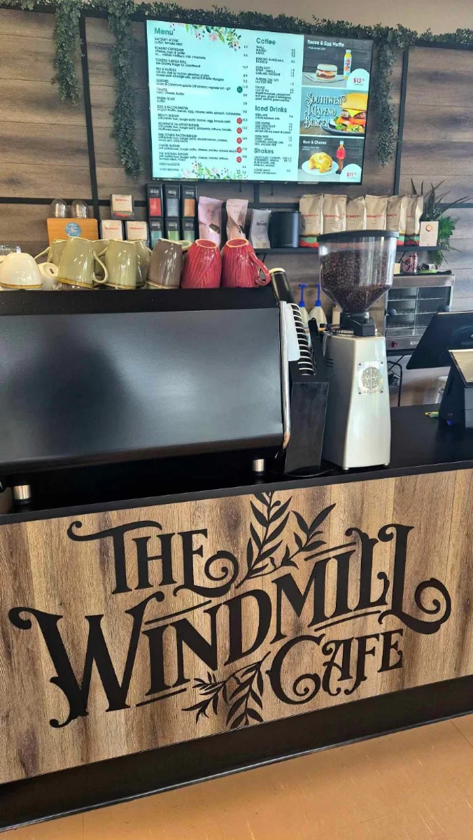 Menu, The Windmill Cafe