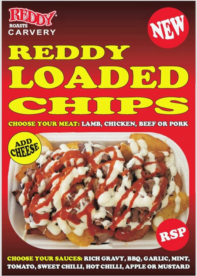 Menu, Reddy Roasts Carvery Pakenham