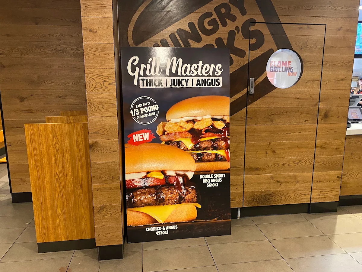 Menu, Hungry Jack's Burgers Fulham