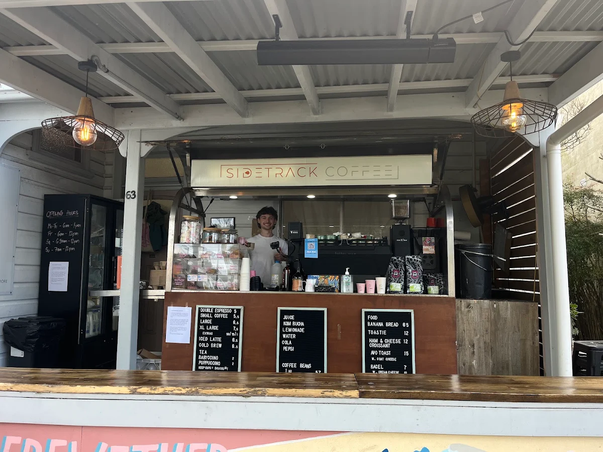 Menu, Sidetrack Coffee