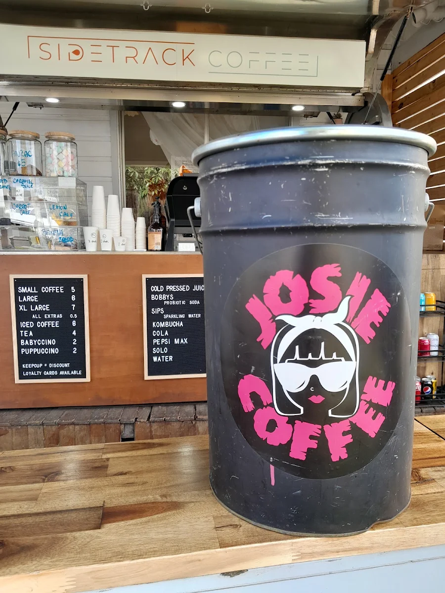 Menu, Sidetrack Coffee
