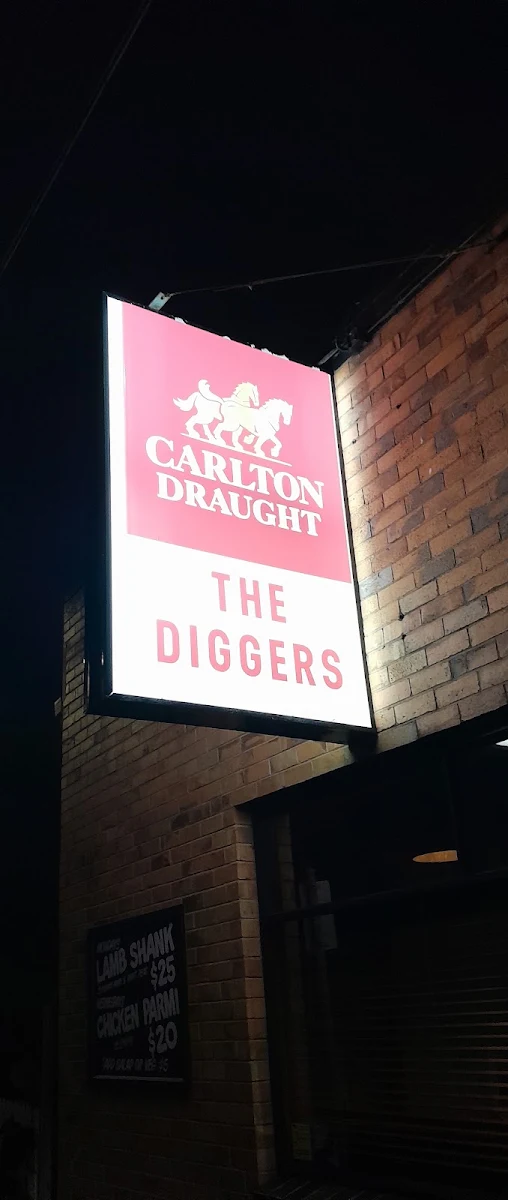 Menu, Gold Diggers Arms