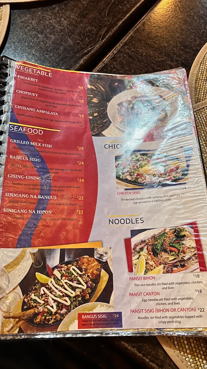 Menu, Lazza Marrickville