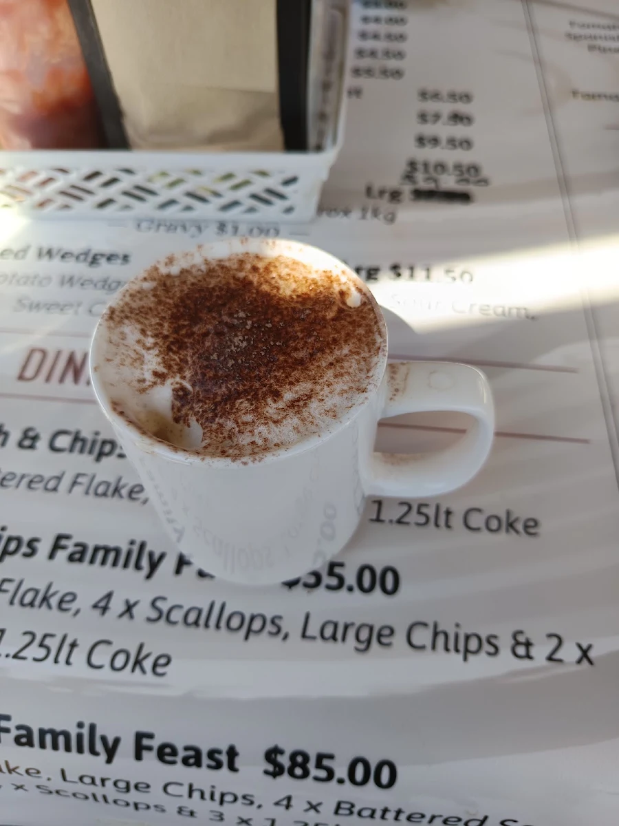 Menu, Syvier's Coffee House & Pizzeria