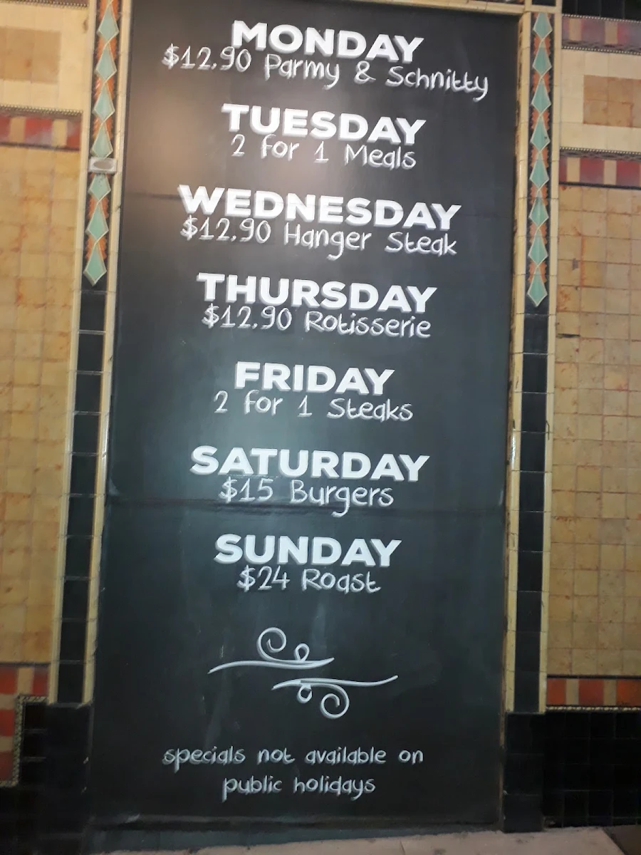 Menu, The DOG