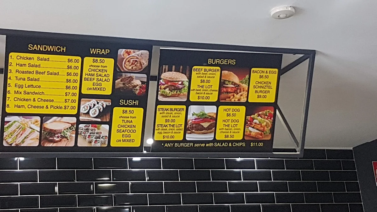 Menu, Eastern Hills Bakery And Cafe