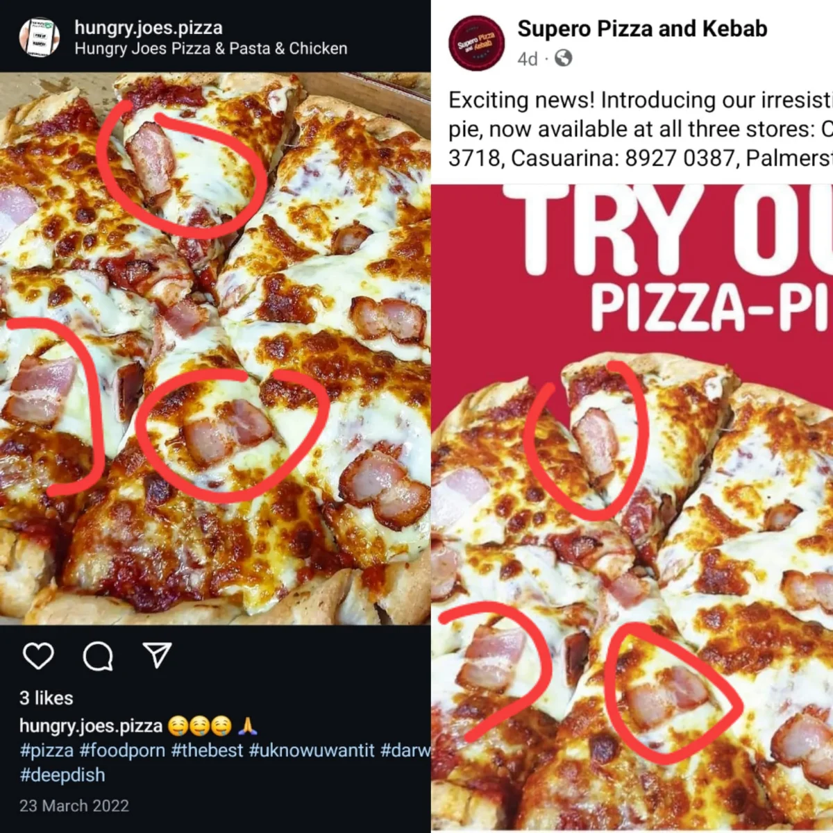 Menu, Supero pizza and kebab (Bakewell)