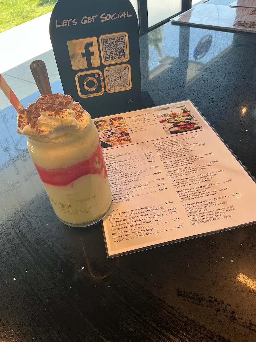 Menu, Rustic Corner cafe