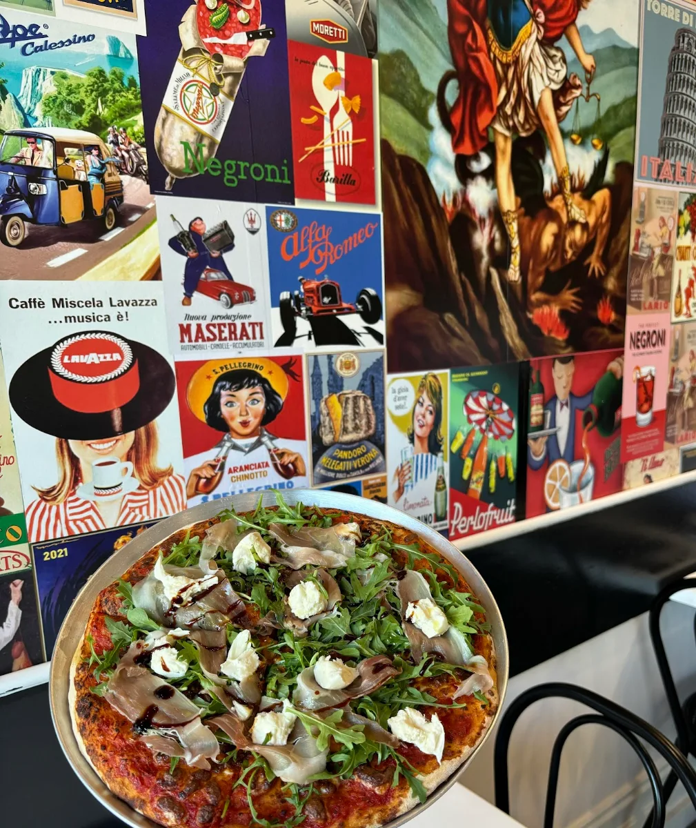 Menu, Nonno's Pizzeria