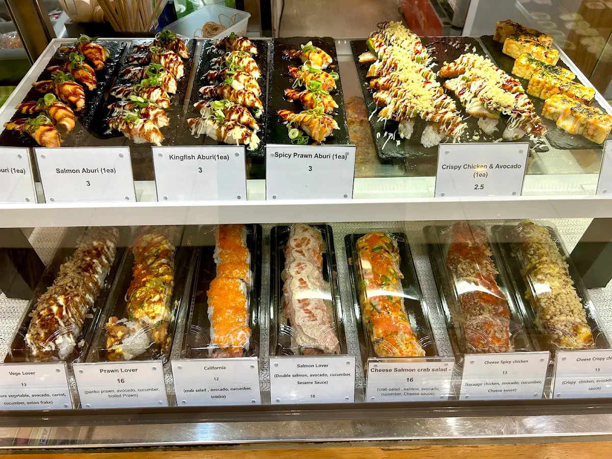 Menu, Sushi YURI