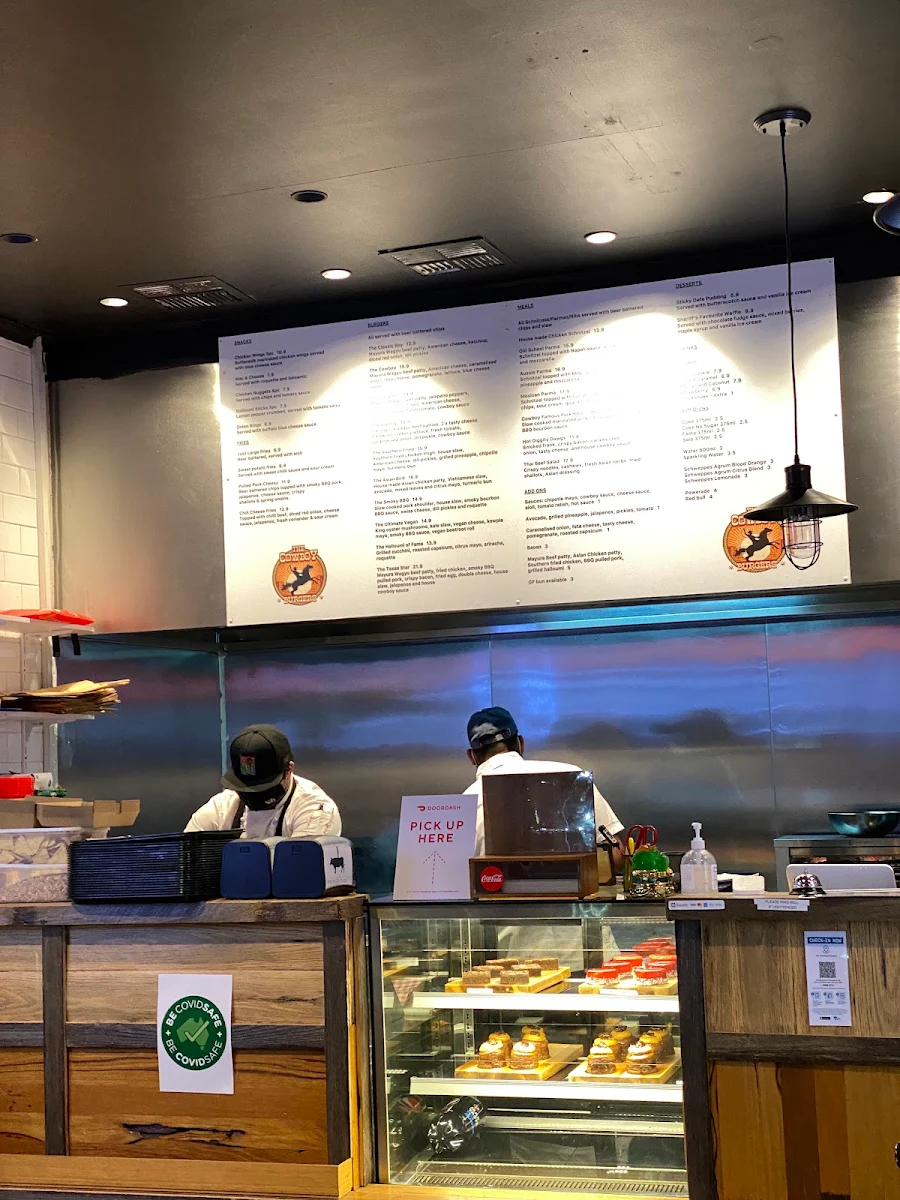 Menu, Hungry Cow Woodfire Pizzeria & Burgers