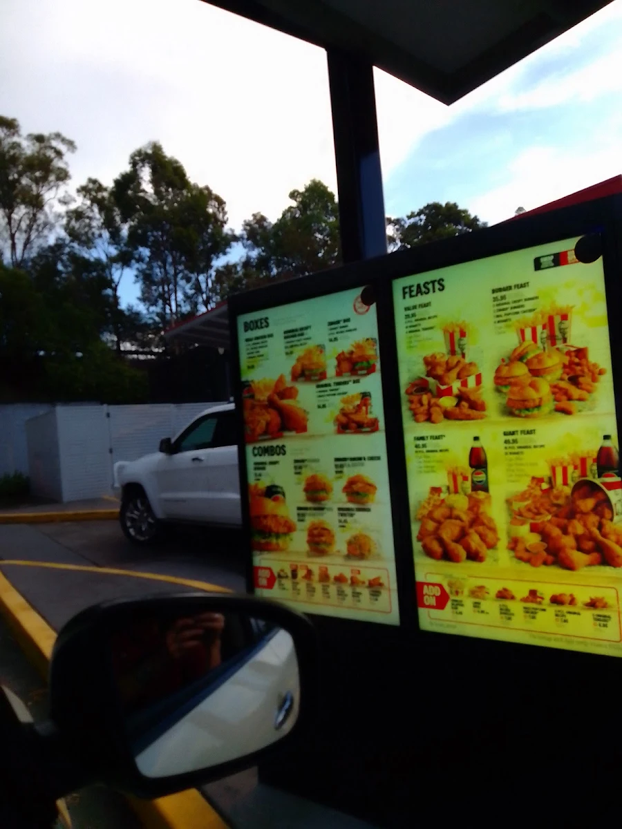 Menu, McDonald's Robina Central