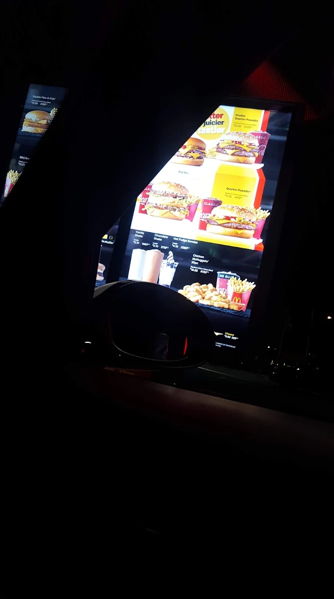 Menu, McDonald's Robina Central