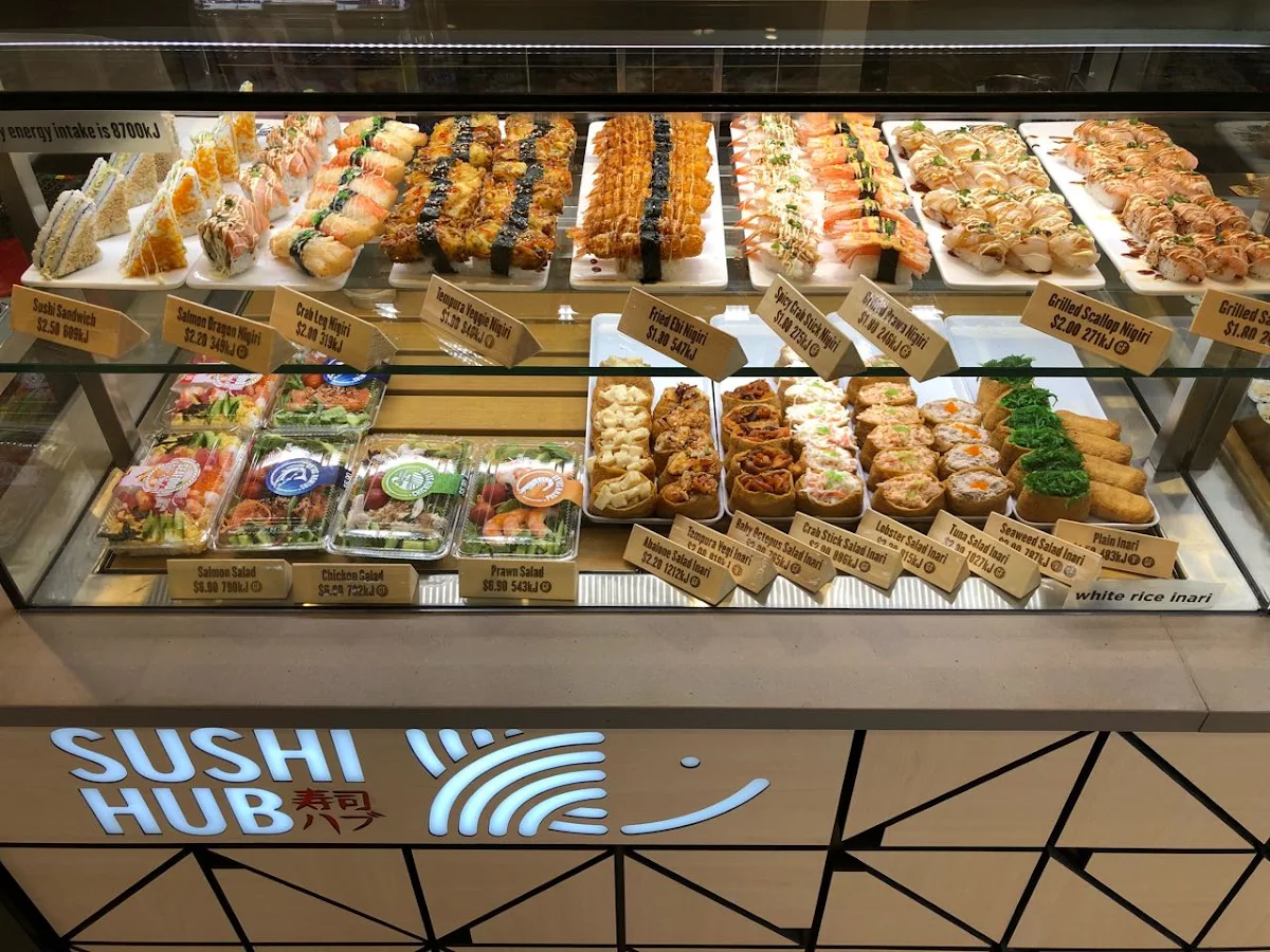 Menu, Sushi Hub Macarthur Square