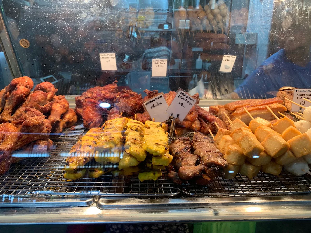 Menu, Tawan Kitchen at Rusty's Markets