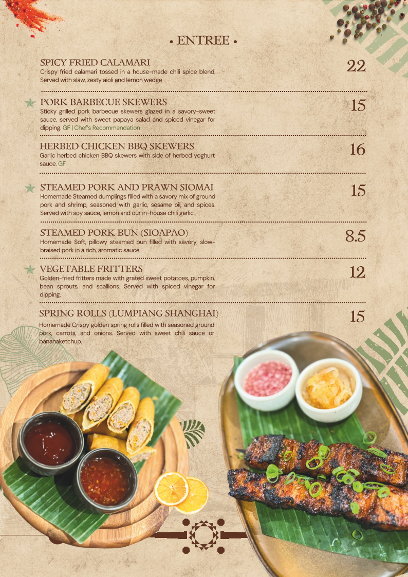 Menu, Good Kravings