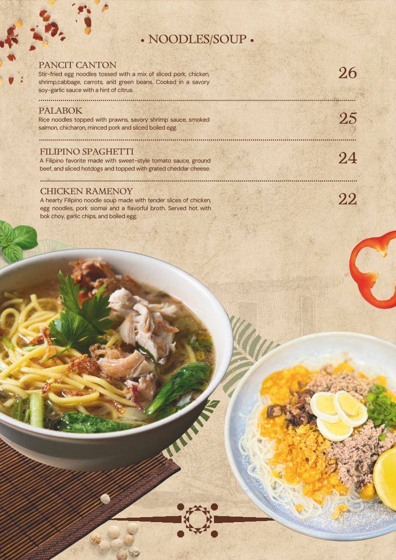 Menu, Good Kravings