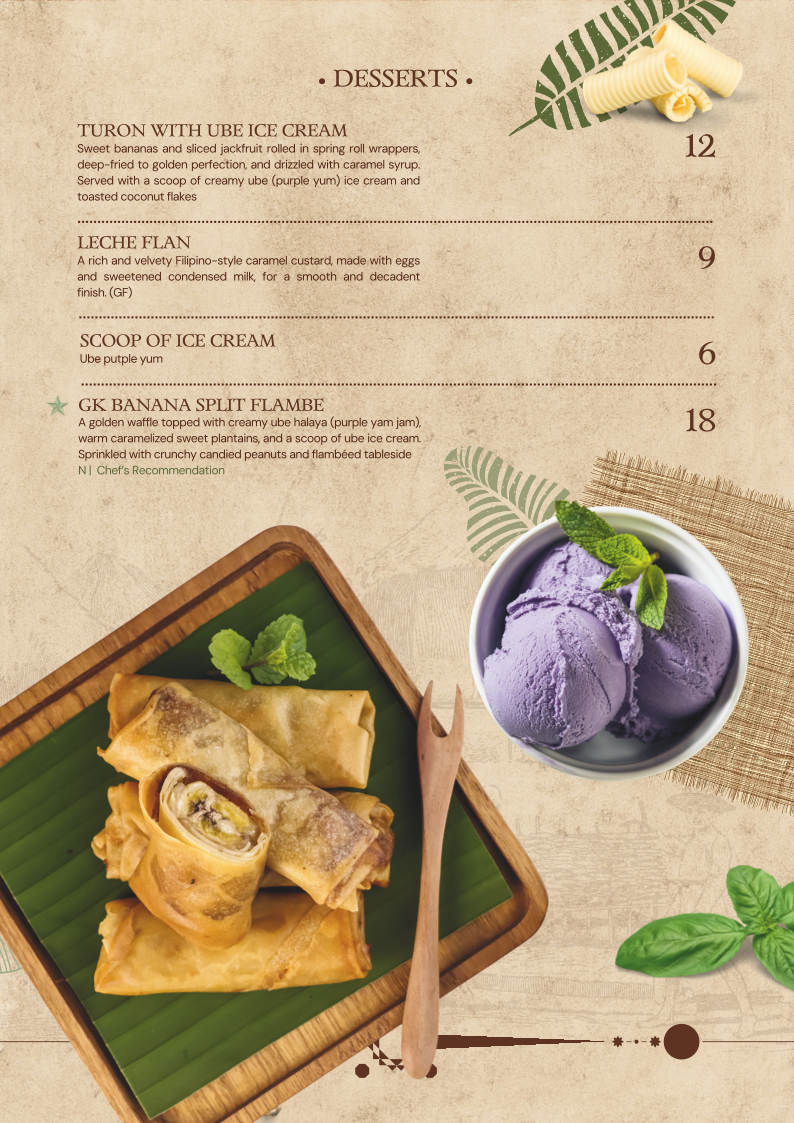 Menu, Good Kravings