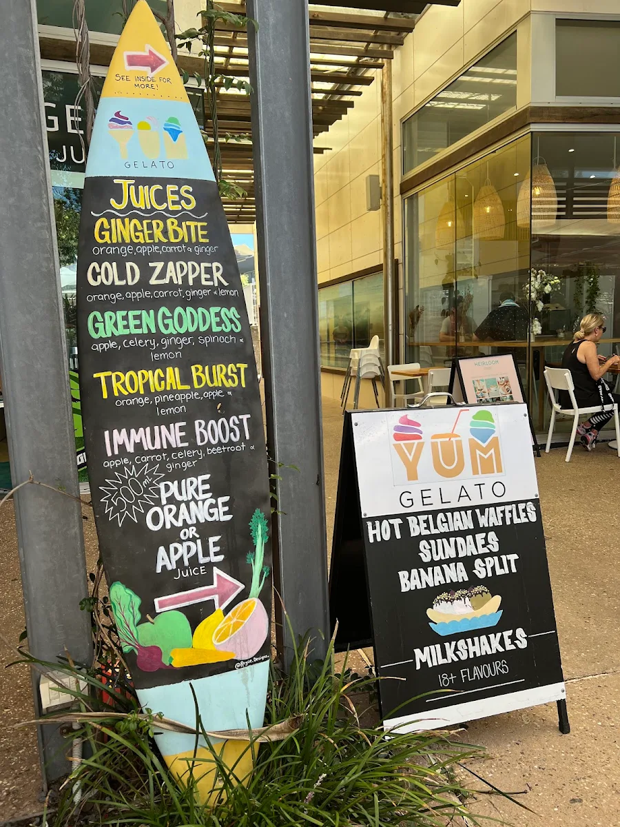 Menu, Alley Cat Coolum Beach