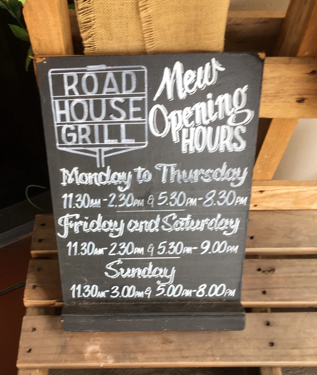 Menu, Fitzy's Waterford