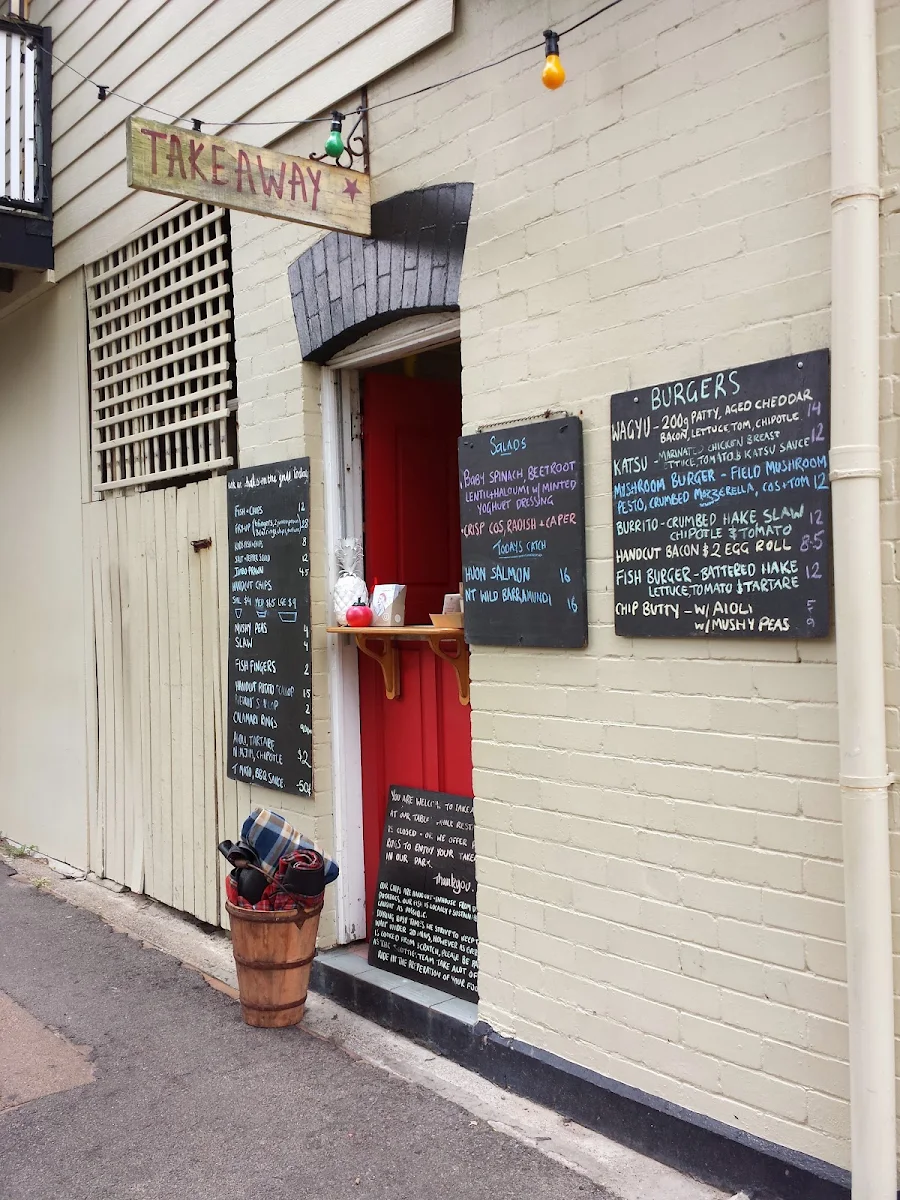 Menu, Scottie's