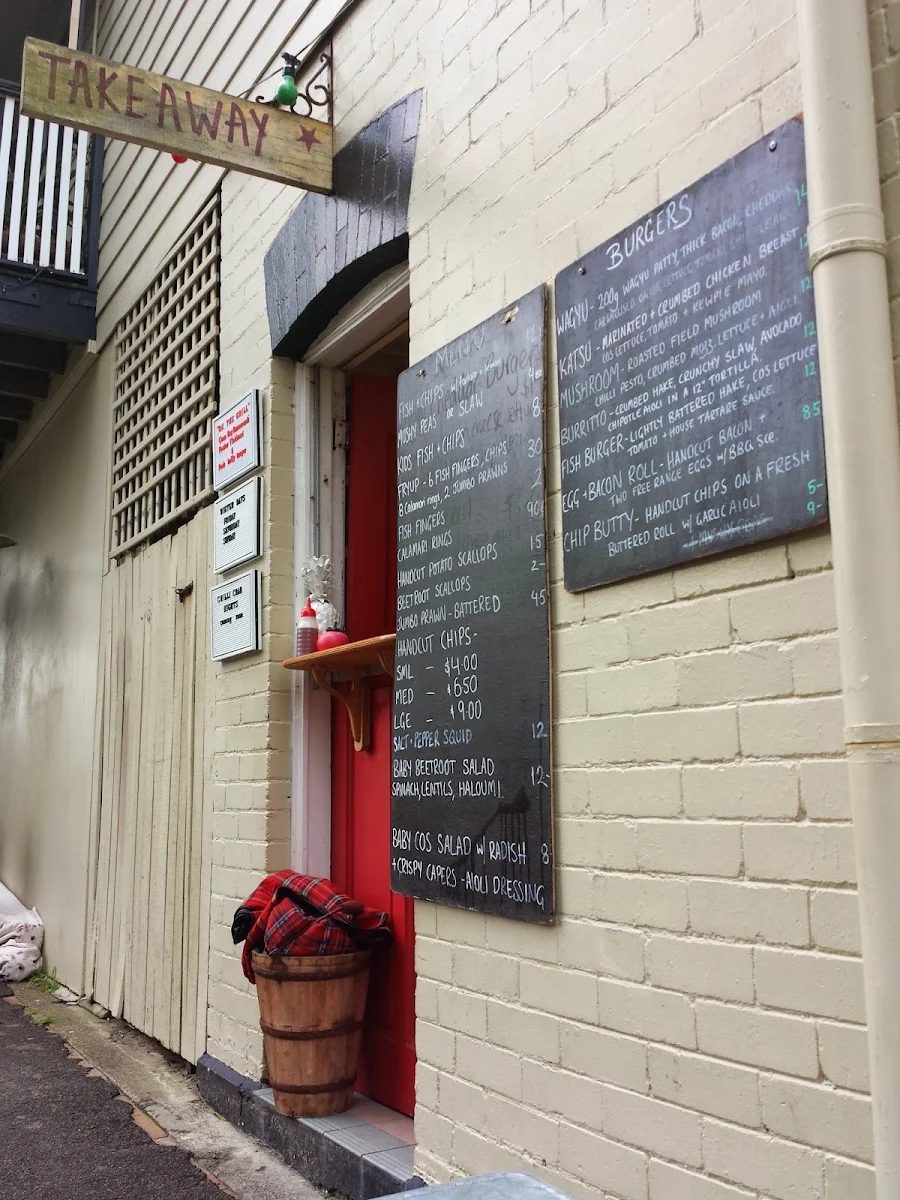 Menu, Scottie's