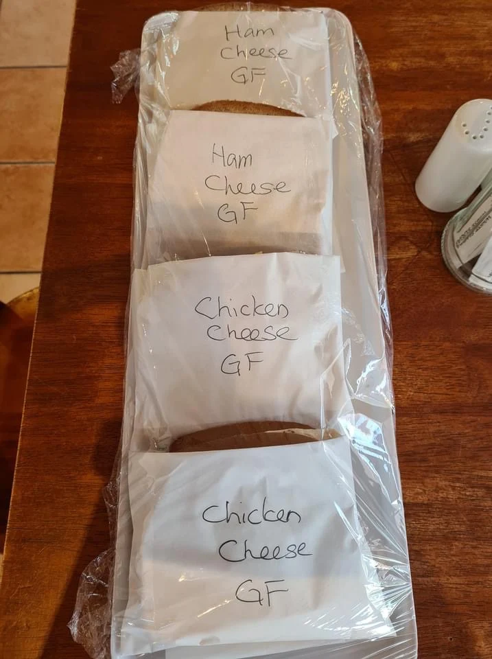 Menu, Cafe Nudeli / Nudeli Express Fish & Chips Hamburgers