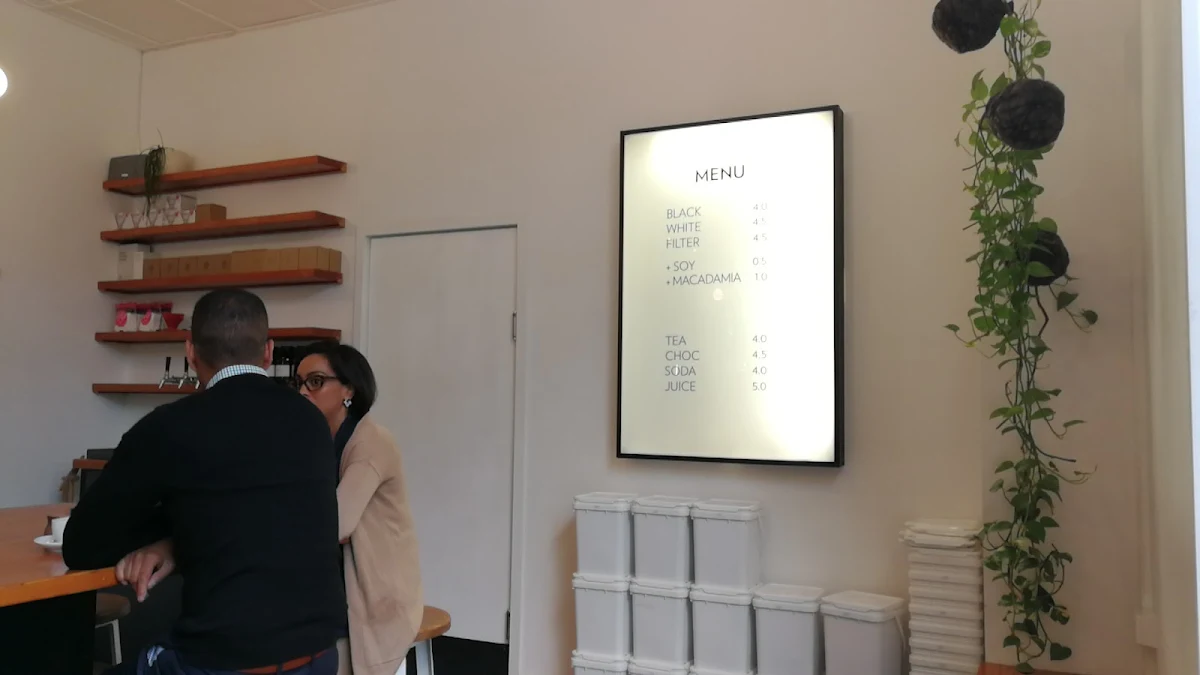 Menu, BENCH COFFEE CO. Slater St