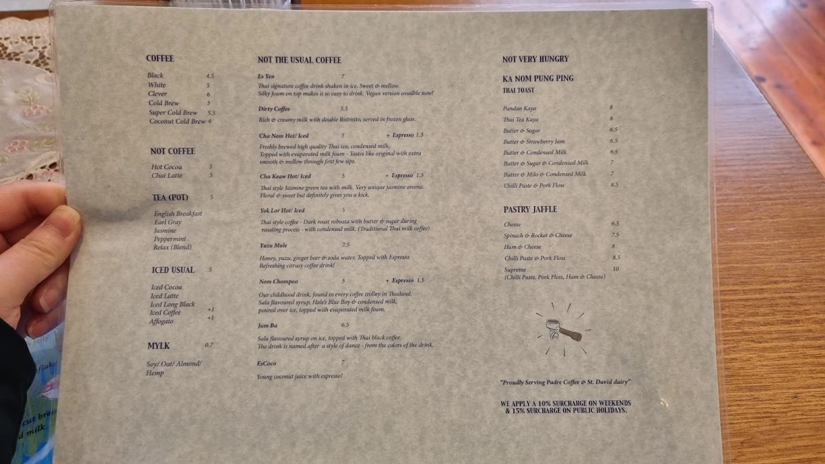 Menu, Udom House