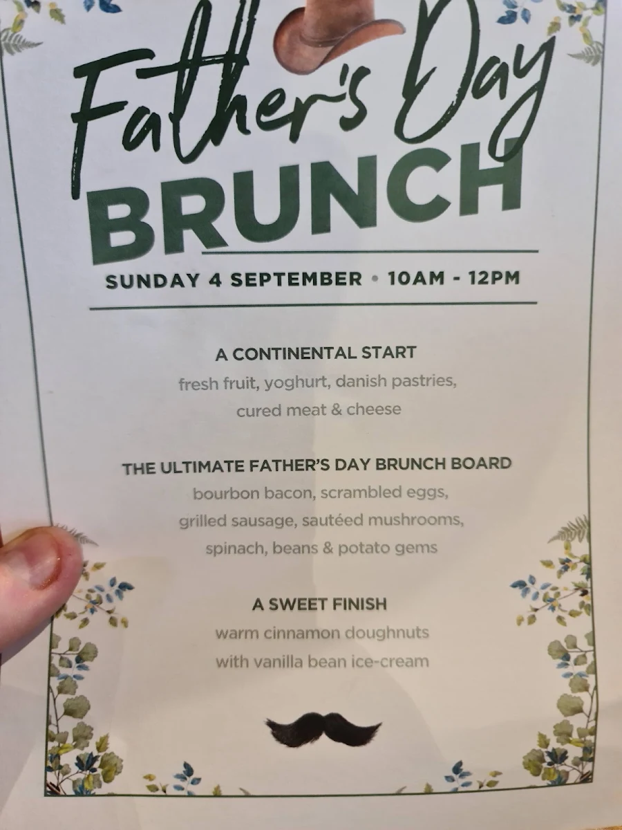 Menu, Narellan Hotel