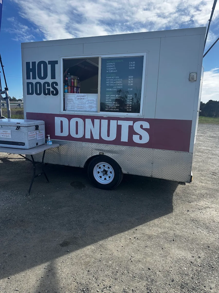 Menu, Outback’s Jack Donut Van