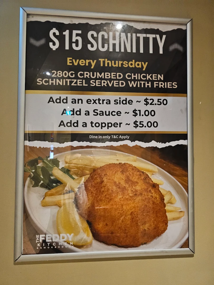Menu, Royal Federal