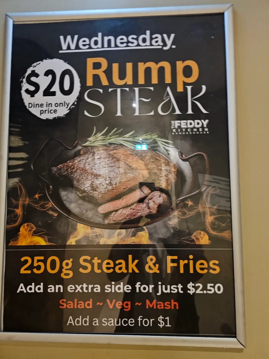 Menu, Royal Federal