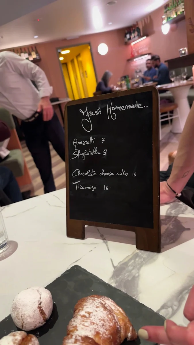 Menu, Margot Osteria