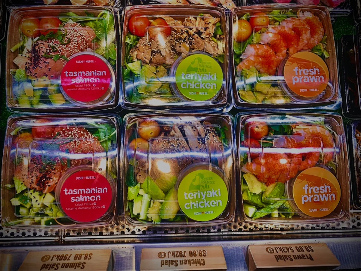 Menu, Sushi Hub Kotara