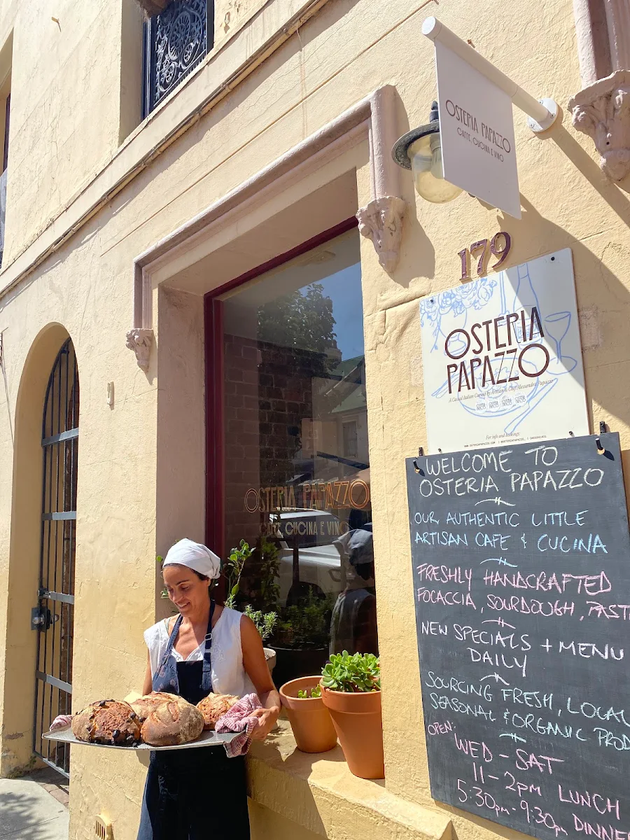 Menu, Osteria Papazzo, Caffe' Cucina & Vino