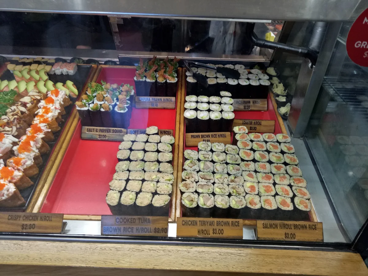 Menu, Sushi Sushi Malvern Central