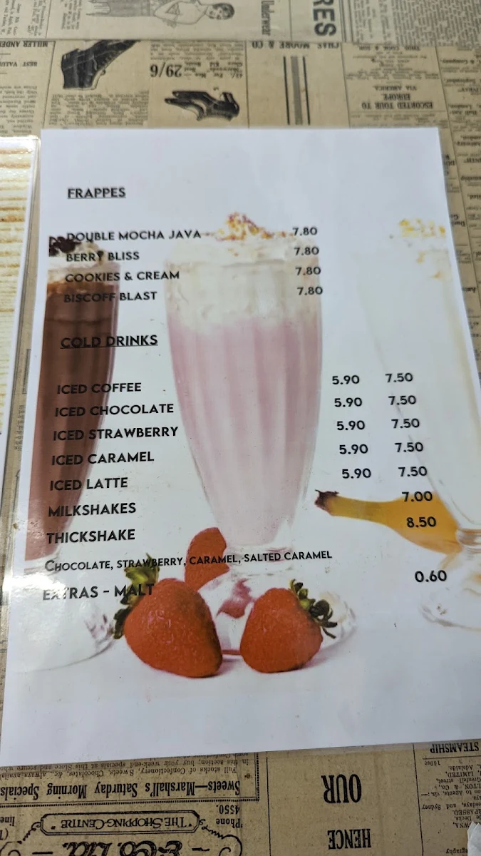 Menu, Country Cafe and Homewares