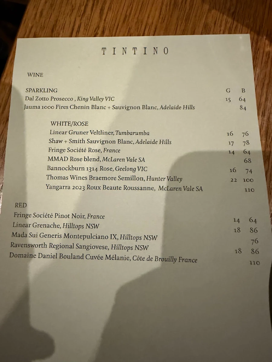 Menu photo 1