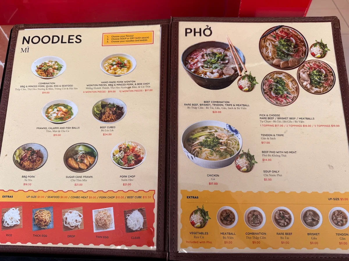 Menu, Phuong Nam