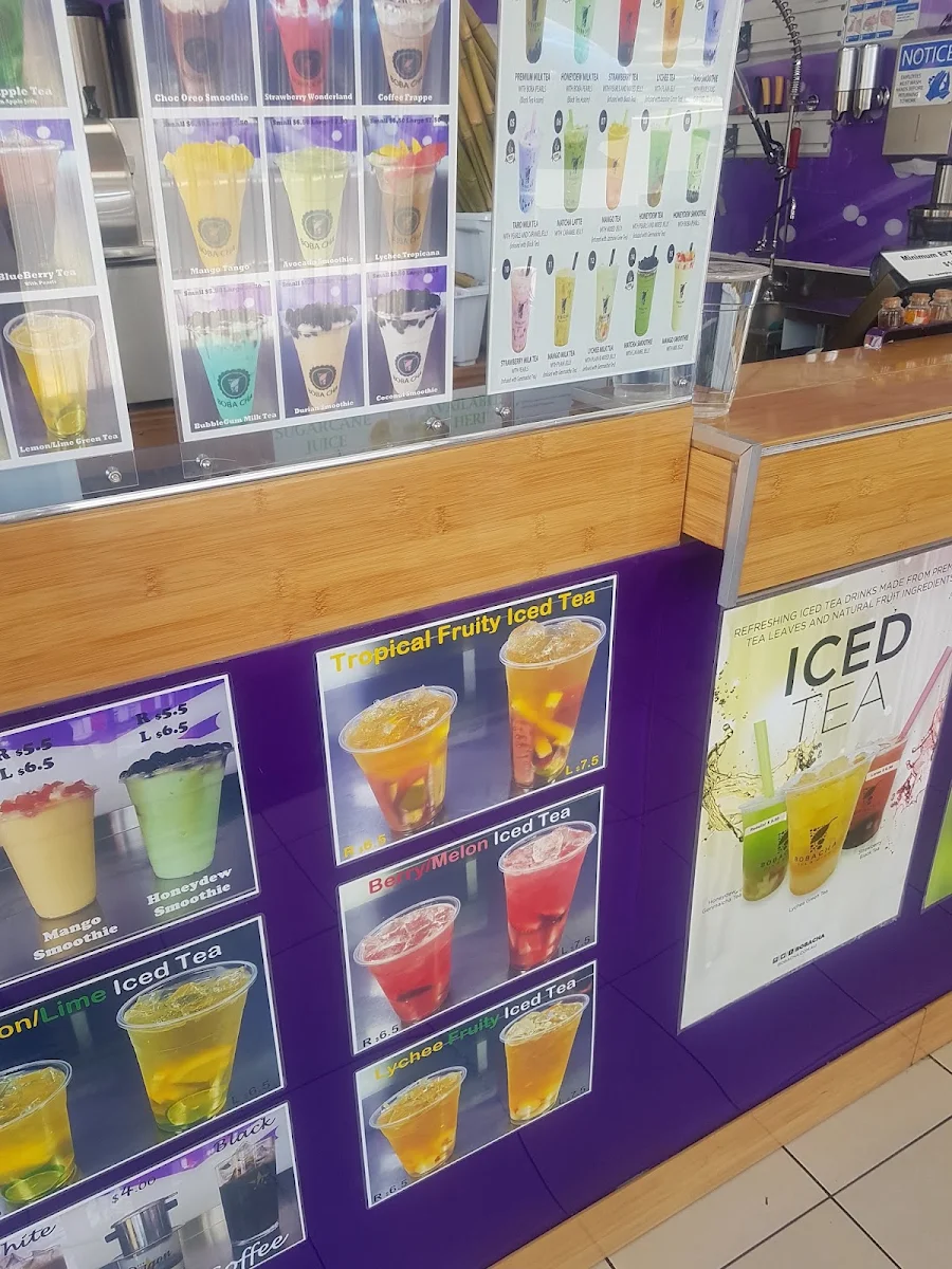 Menu, Ta Dah Juice Bar