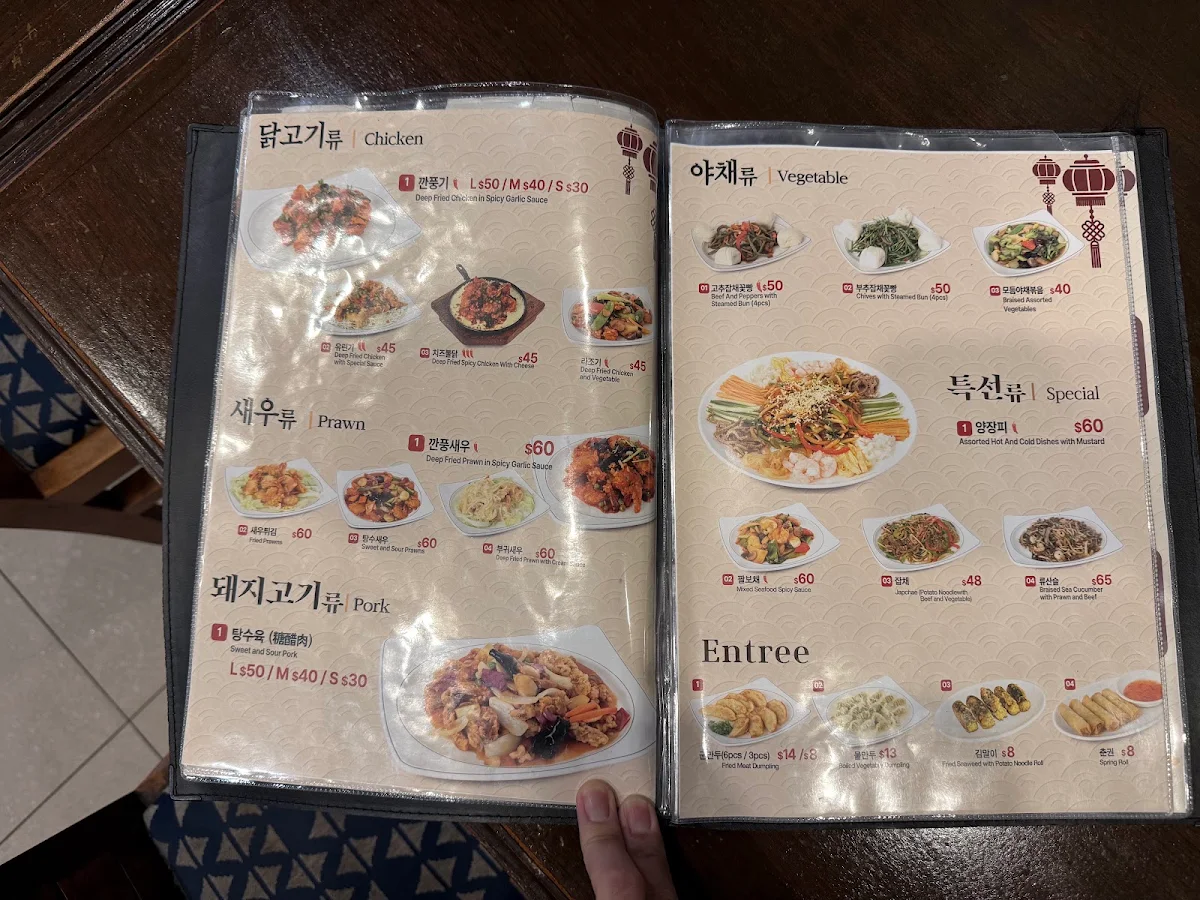 Menu, Wooden Bowl - Hamjibak