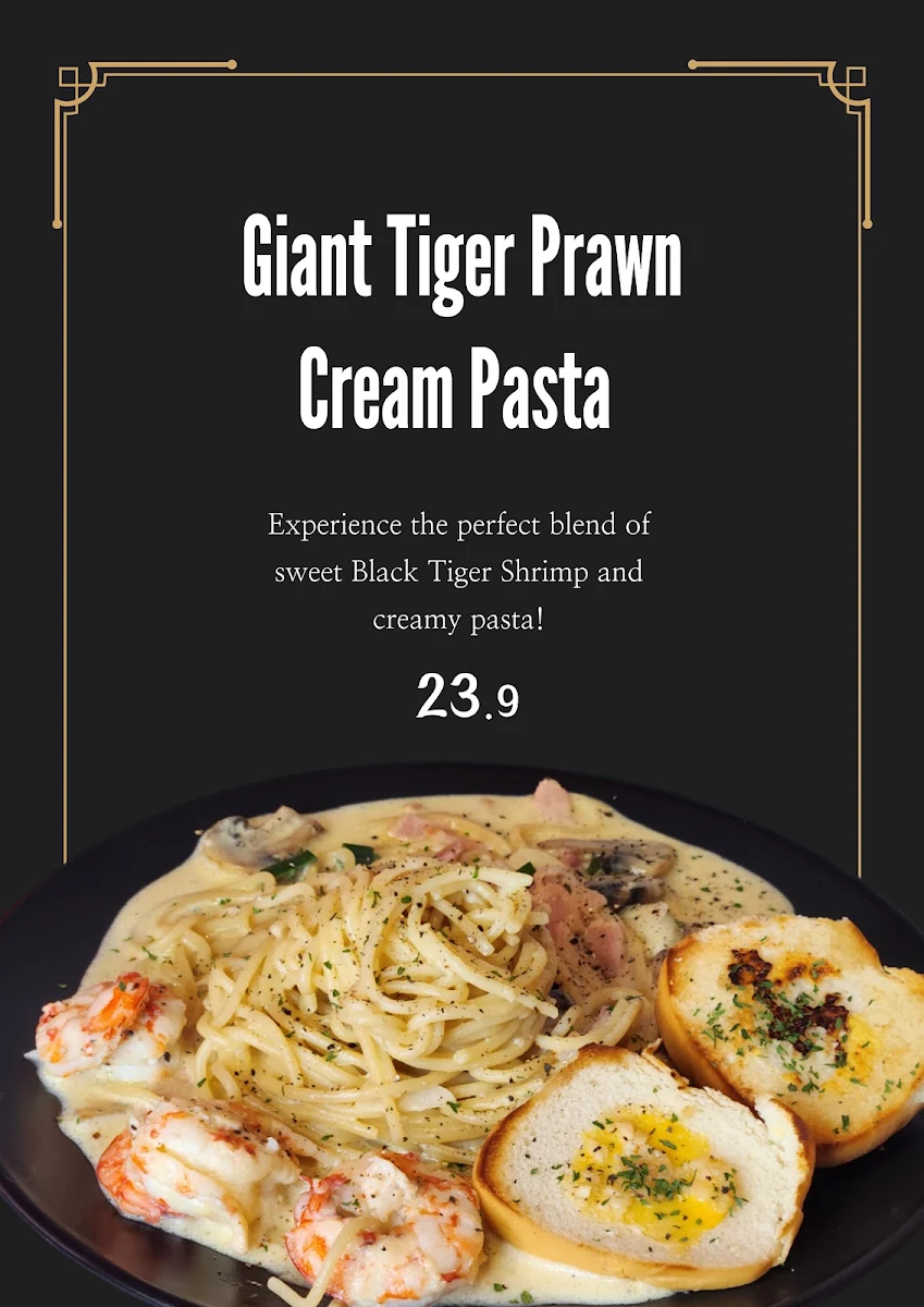 Menu, K-star Bistro