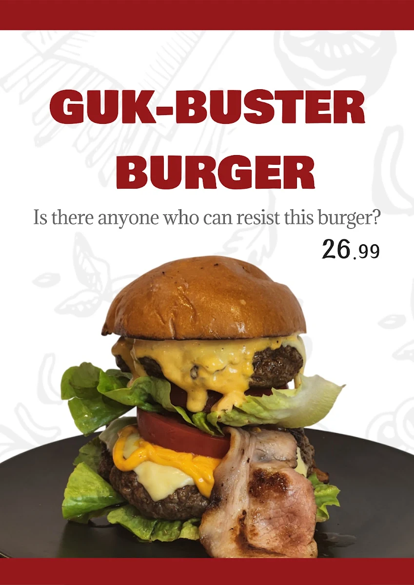 Menu, K-star Bistro