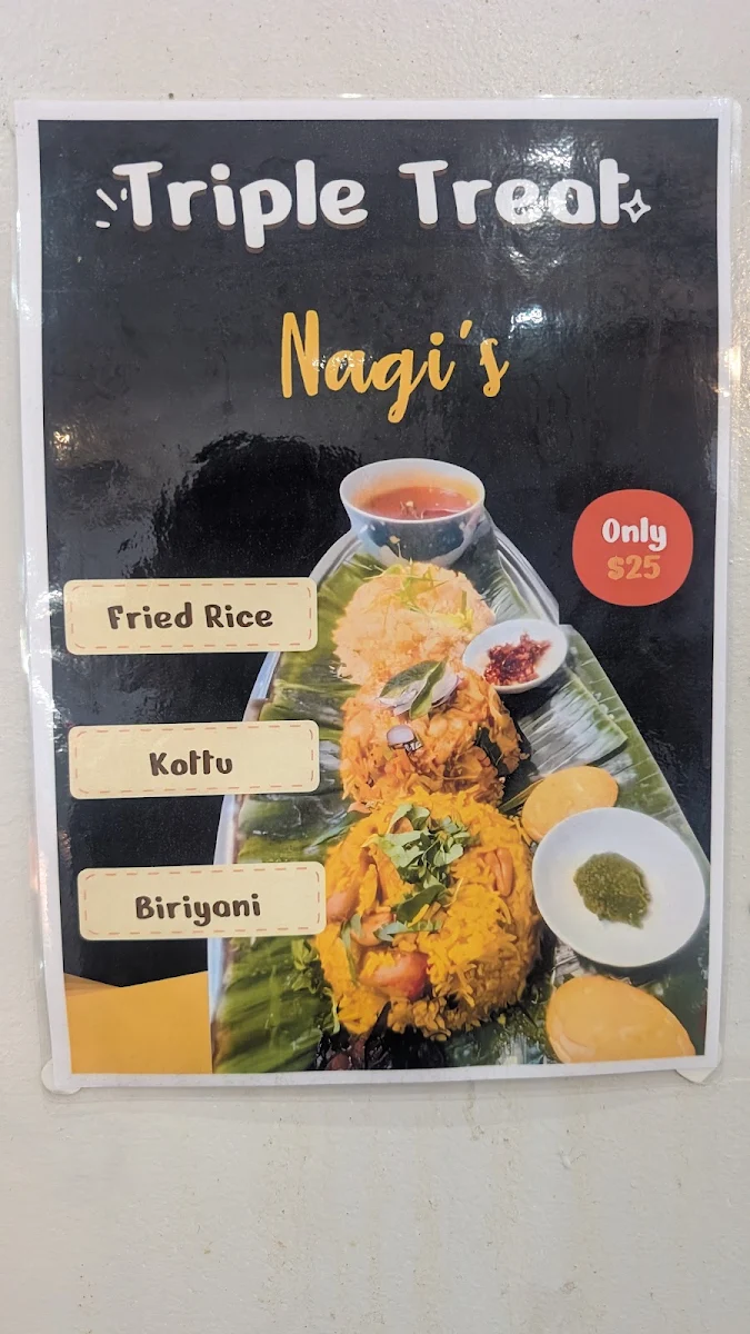Menu, Nagi's Ceylon Restaurant 🥗