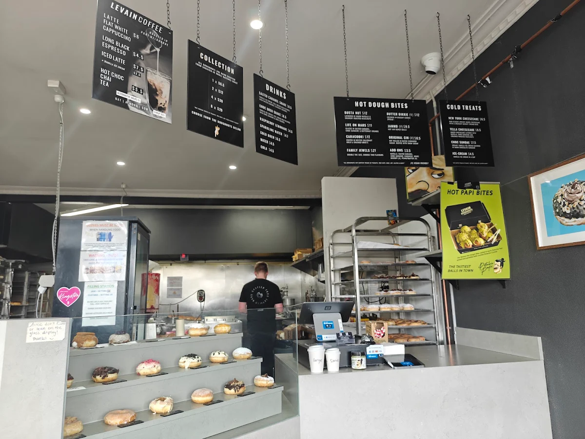 Menu, Levain Doughnuts