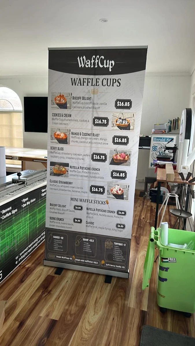 Menu, Chandni Chownk Food Junction