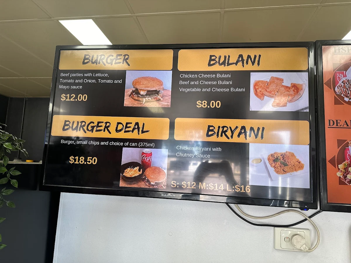Menu, Bennet Kebab
