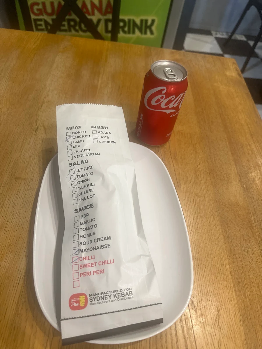 Menu, Mustii's Pide Pizza and Kebabs